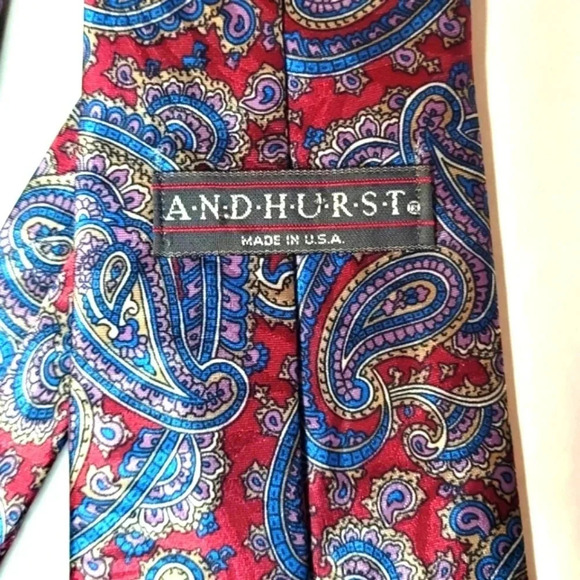 A.N.D. HURST Men's Necktie - Picture 7 of 7